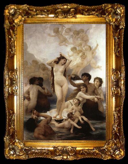 framed  Adolphe William Bouguereau Birth of Venus, ta009-2